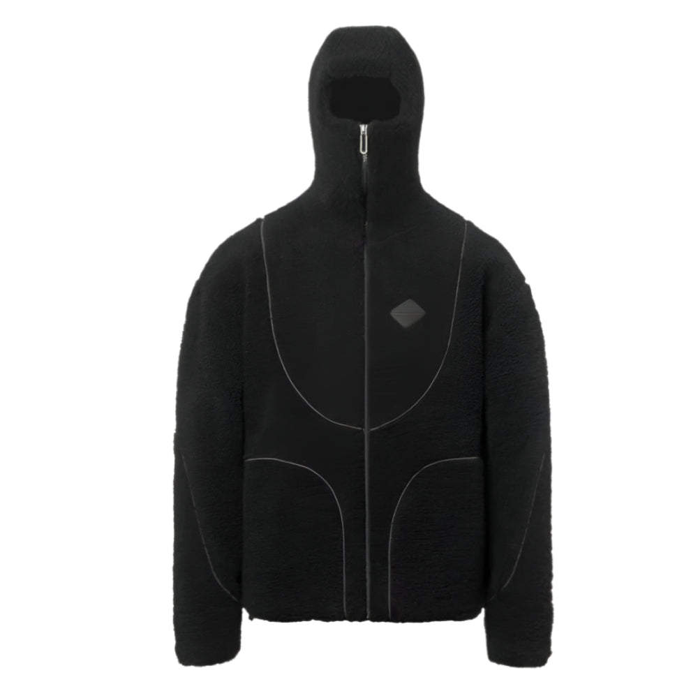 Mens Fashion Lamb Wool Hooded Zipper Coat Sweatshirt Casual Male Tops Coats Jackets & Vests