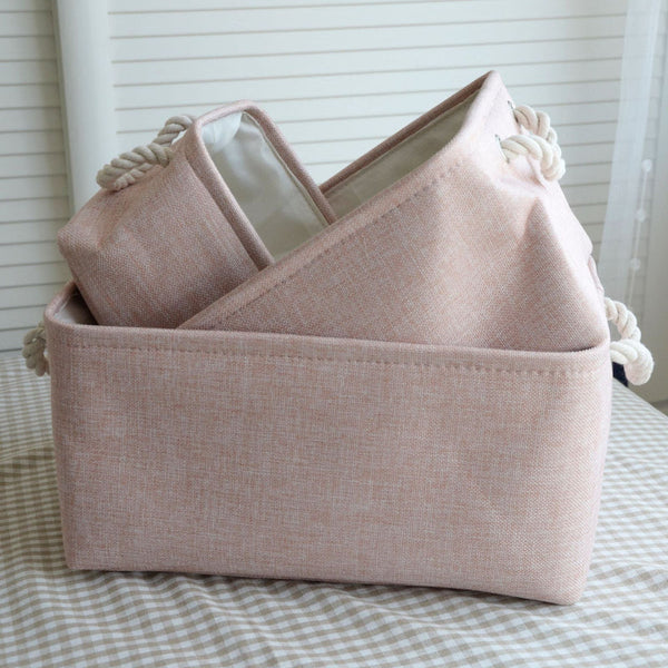 Nordic Japanese Fabric Storage Basket Baskets