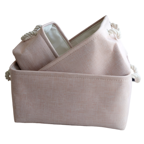 Nordic Japanese Fabric Storage Basket Baskets