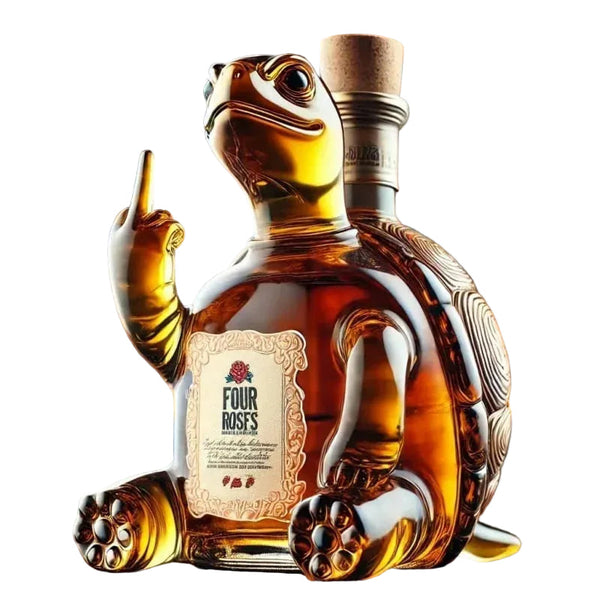 Funny Middle Finger Duck Turtle Dog Whisky Glass Decanter Bar Home Office Decor Decanters
