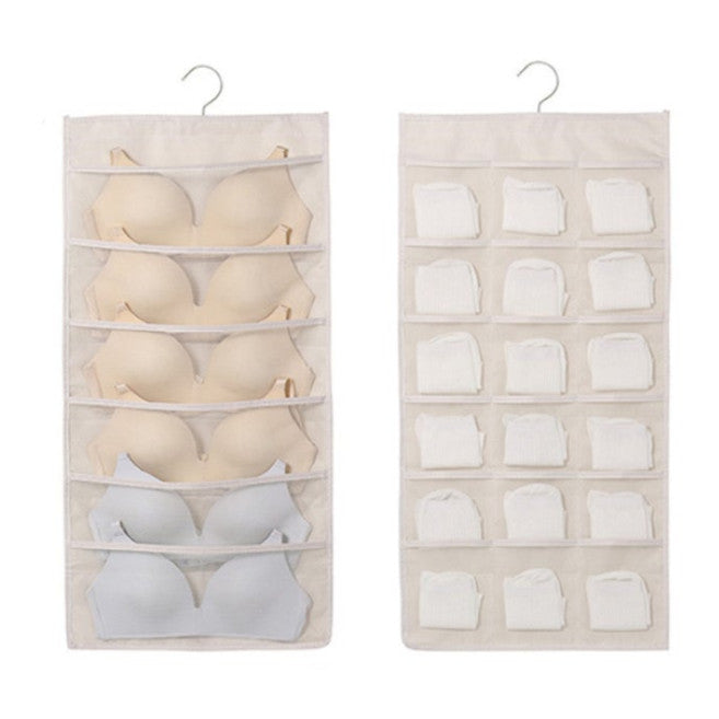 24 Pockets Hanging Organiser Hanging Closet Storage