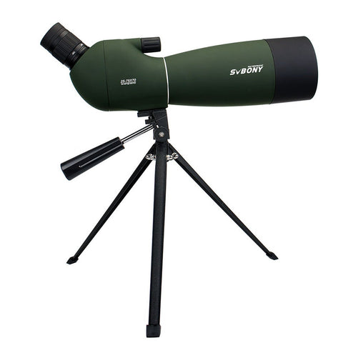 25 75X70mm Spotting Scope Sv28 Telescope Continuous Zoom Bk7 Prism Mc Lens Waterproof Hunting Monocular Tripod F9308b