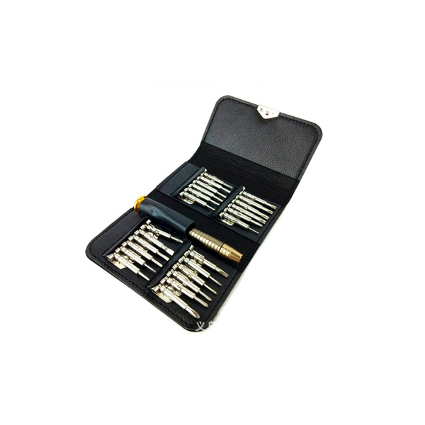 25 In 1 Small Precision Screwdrivers Setrepair Tool Kits With Black Bag