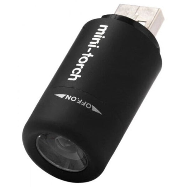 25 Lumens Torch Keychain Pocket Usb Rechargeable Led Light Flashlight Lamp For Outdoor Supplies Black Flashlights