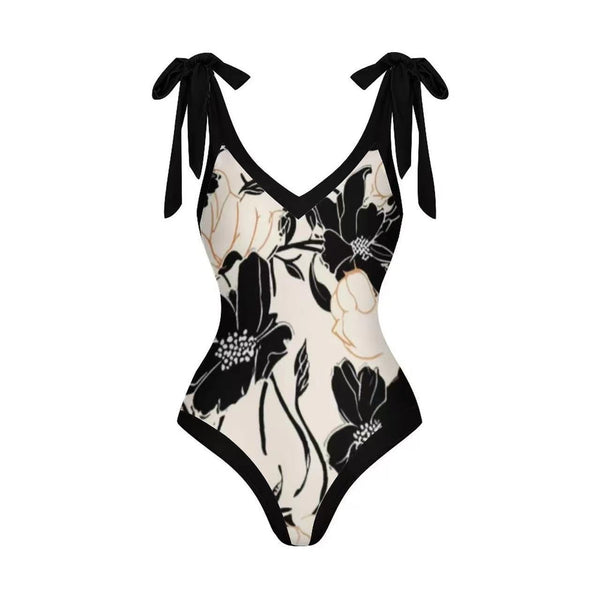 And American One Piece Gauze Skirt Swimsuit Sunscreen Set Skirts
