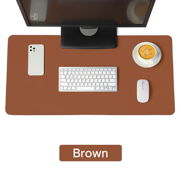 Large Size Desk Protector Mat Pu Leather Waterproof Office Accessories Desk Mats