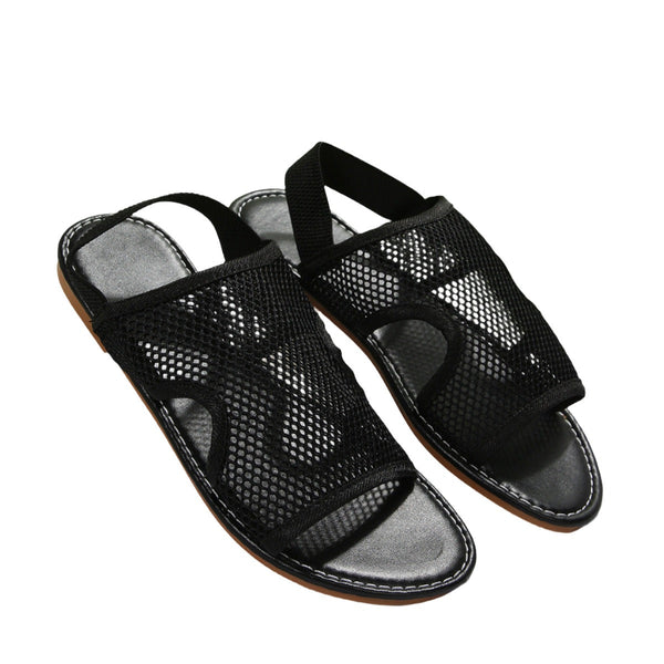 New Mesh Sandals Summer Casual Breathable Flat Shoes For Women And Men Beach Flats