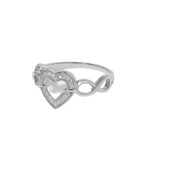 925 Sterling Silver Heart Ring Rings