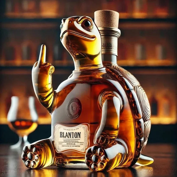 Funny Middle Finger Duck Turtle Dog Whisky Glass Decanter Bar Home Office Decor Decanters