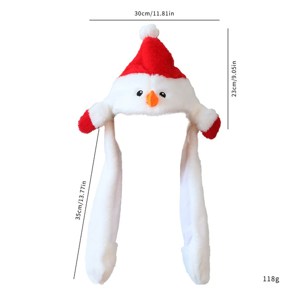 Funny Animated Cartoon Inflatable Christmas Hat Decoration Holiday Gift Seasonal Decorations