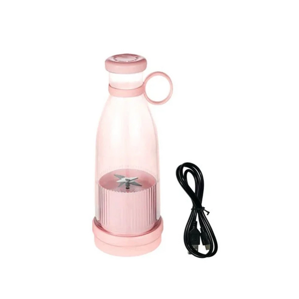 Rechargeable Mixers Fresh Fruit Juicers Blue Pink Usb Portable Bottle Mini Fast Electric Blender Smoothie Ice Maker Handheld Blenders