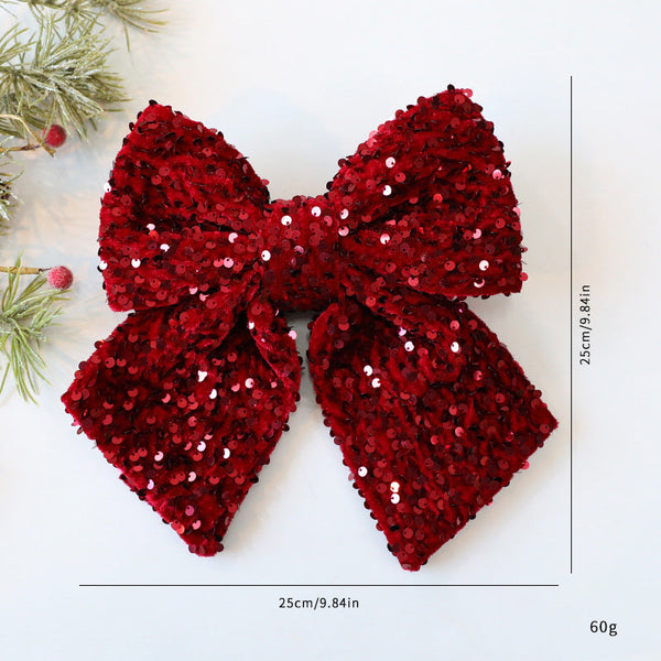 Christmas Butterfly Decoration Ornament Glitter Window Hanging Seasonal Decorations