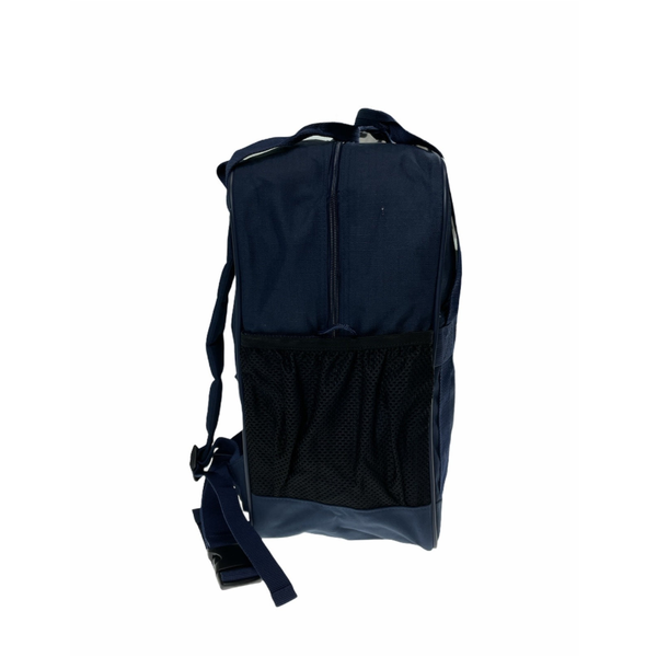 Leuts 26L Backpack School Book Library Utility Carry Bag Dark Navy Backpacks & Bags