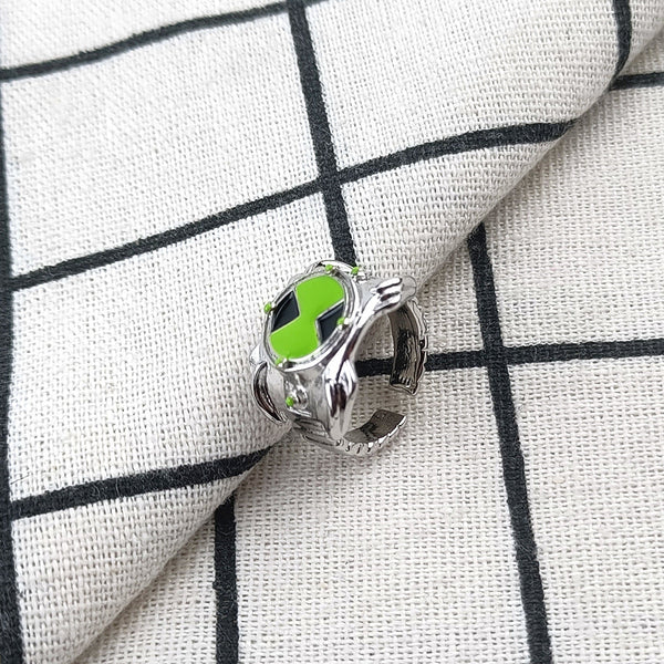 Omnitrix Ring Ben 10 Fashionable Versatile Personality Rings