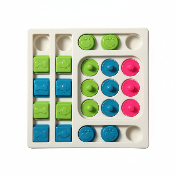 S Shaped Square Pet Intelligence Feeding Toy Dog Snack Toy Pet Supplies Dog Feeding Mats