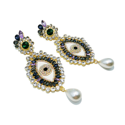 Eye With Eyelashes Unique Earrings Women Eyelash Extensions