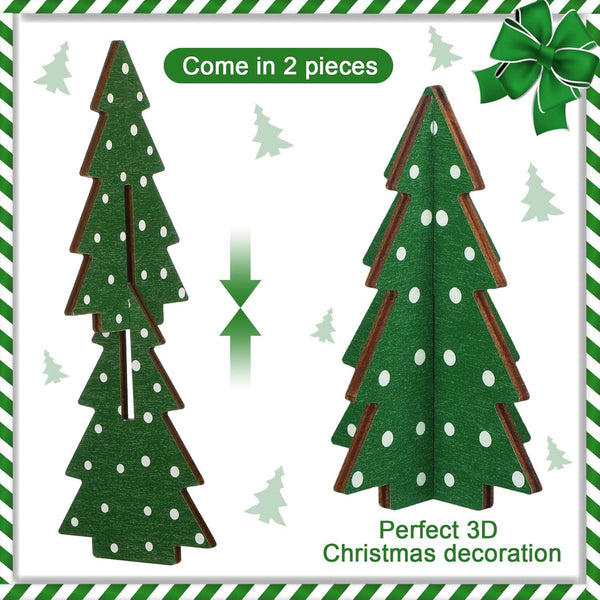 Christmas Decorative Tree Holiday Home Decoration Party Ornament Craft Seasonal Decorations