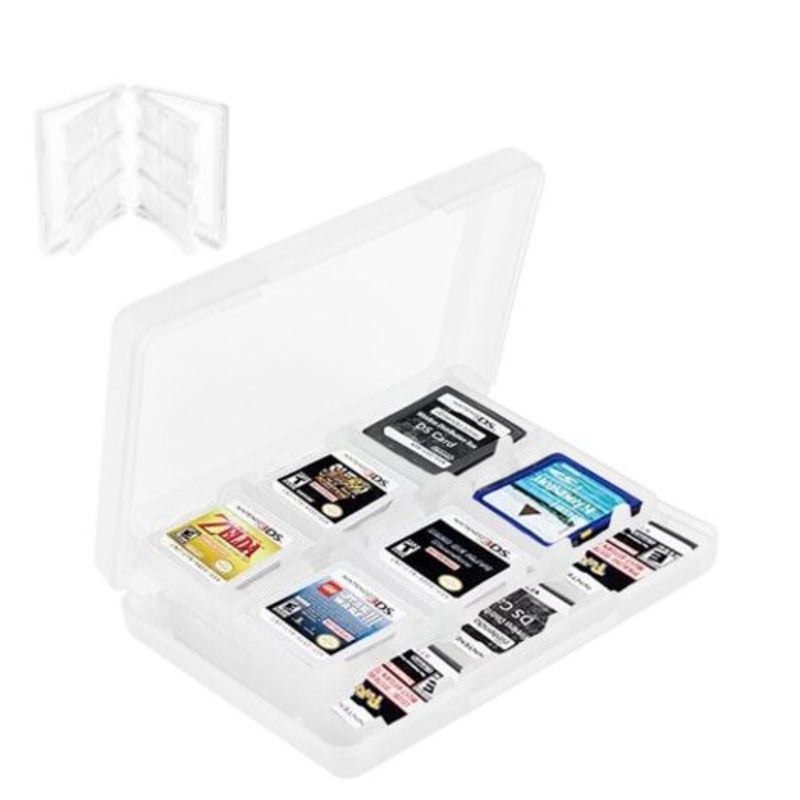 28 In 1 Game Card Case For Nintendo Switch / 3Ds Dsi Xl Transparent Bags Skins & Travel Cases