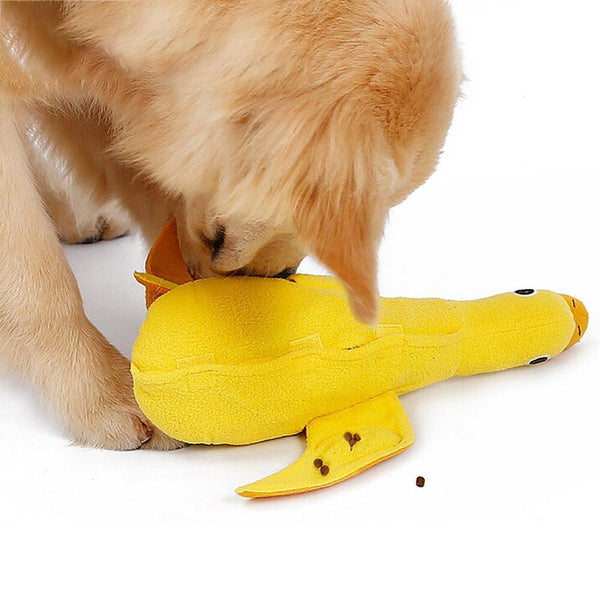 Interactive Treat Dispensing Duck Dog Toy Dog Toys