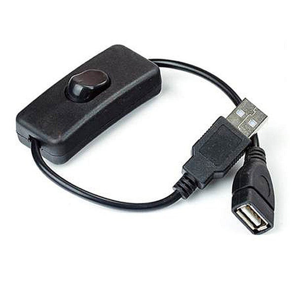 28Cm Usb Cable With Switch On Off Extension Toggle For Lamp Fan Power Supply Line Hot Adapter Usb Cables Hubs & Adapters