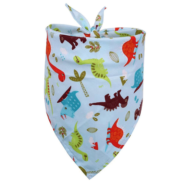 Pet Accessories Summer Fruit Style Pure Cotton Drool Towel Triangle Scarf Dog Clothing & Shoes