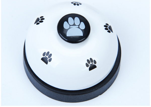 Pet Training Dinner Bell Paw Presser Dog Reminder Feeding