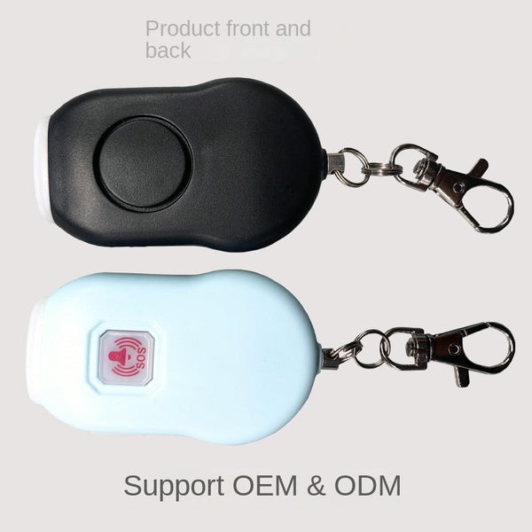 Cross Border New Charging Sos Personal Alarm For Women Self Defense Anti Attack Device With Outdoor Led Light Personal Alarms