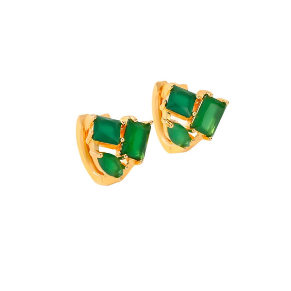 Veile Studios Various Colours Of Zircon For Women Fashion Commuting Jewelry Earrings