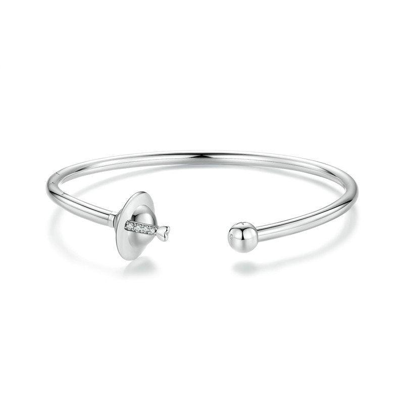 Veile Studios Silver Charm Original Planet Opening Basic Bracelet For Men And Women S925 Bead Bracelets