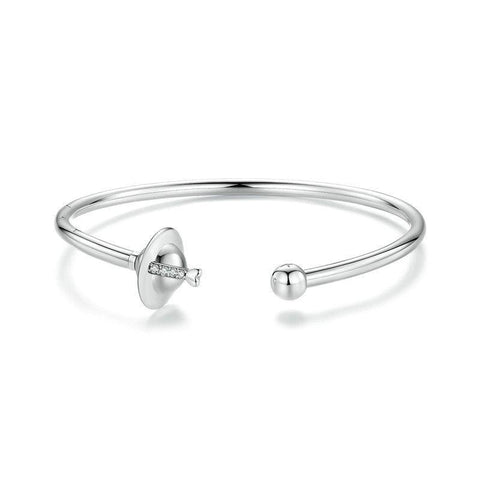 Veile Studios Silver Charm Original Planet Opening Basic Bracelet For Men And Women S925 Bead Bracelets