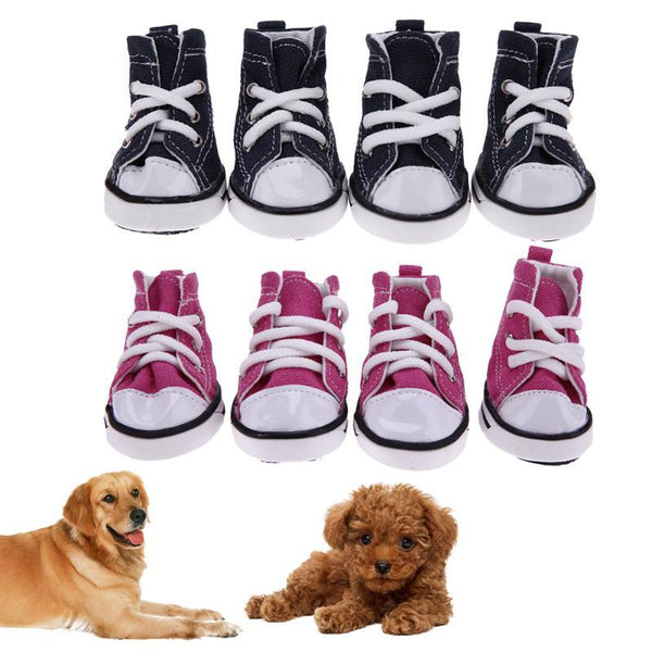 Denim Anti Slip Waterproof Sporty Sneakers For Dogs Dog Clothing & Shoes