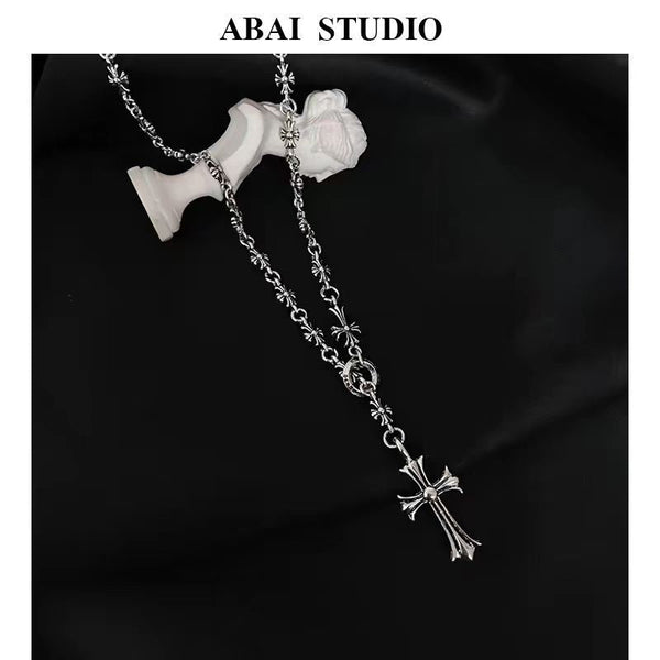 Classic Cross Necklace Set Chain Necklaces & Pendants