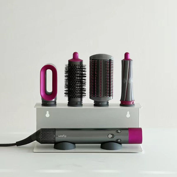 Non Perforated Hair Dryer Holder. Also For Straighteners & Curling Irons. Ideal Bathroom Sorting Hair Dryers