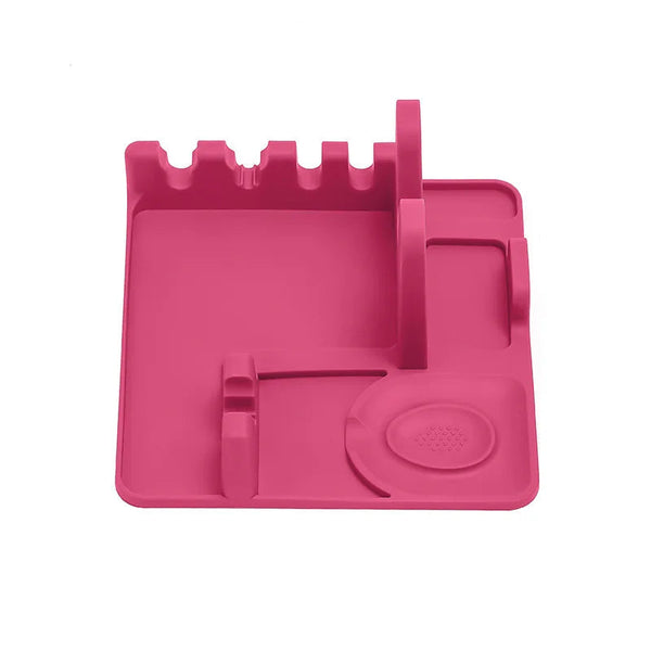 Silicone Pot Lid Rack Kitchen Storage Soup Spoon Pad Seated Spatula Household Other Kitchen Storage