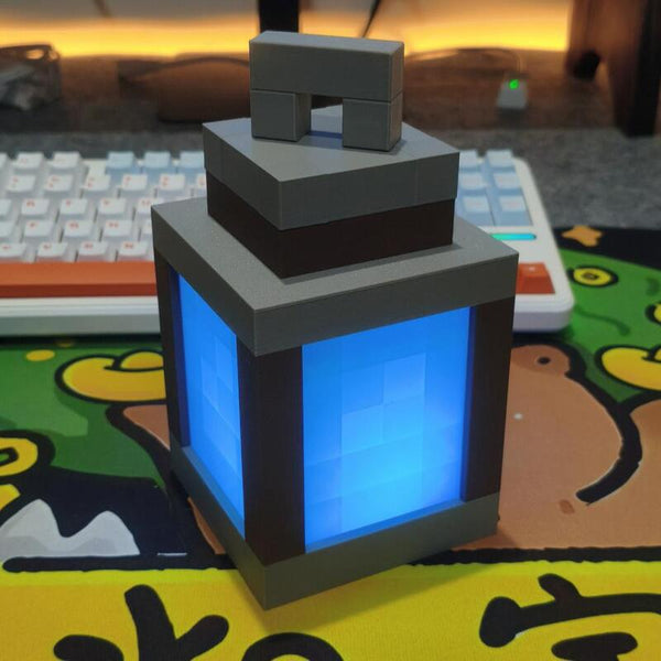 Pixel Wall Night Light Usb Hanging Torch Bedroom Gaming Kids Room Decor Night Lights