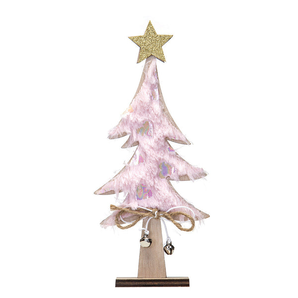 Christmas Decorative Tree Diy Ornament For Desk Display Holiday Gift And Present Seasonal Decorations