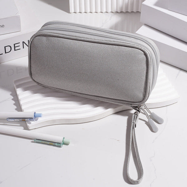 Multi Functional Digital Accessories Organiser Multiple Layer Data Cable Pouch Headphone Bag Power Bank Pocket Headphone Accessories