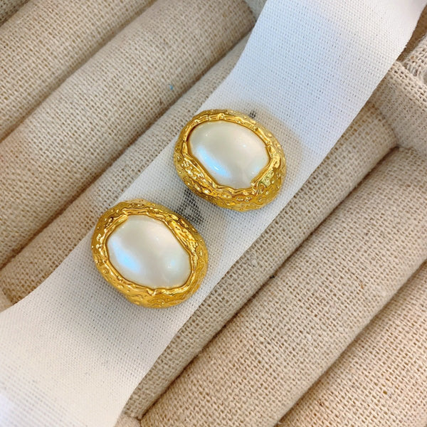 Veile Studios High End Elegant Copper With Literary Retro Design For Women Earrings