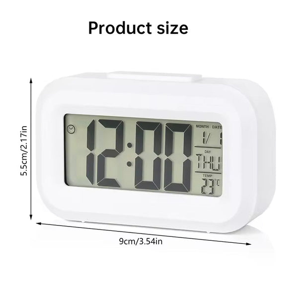 Household Digital Led Alarm Clock Battery Powered Multi Functional For Bedroom Bedside & Room Table Ideal Home Decor Alarm Clocks & Clock Radios