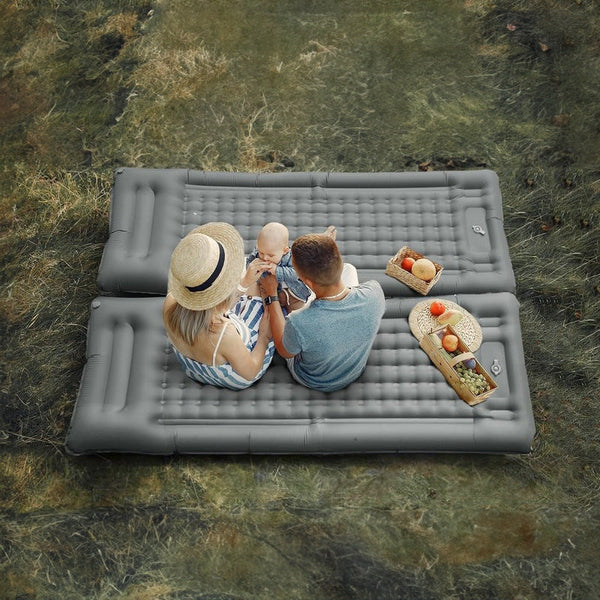 Outdoor Thicken Self Inflating Camping Mattress: Ultralight With Built In Pump Ideal For Travel Hiking Fishing. Sleeping Mats