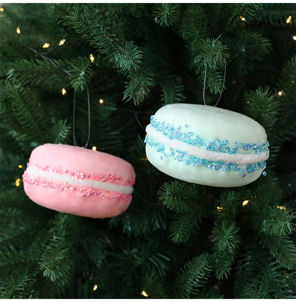 Marble Cake Pendant Christmas Tree Diy Decoration Ornament Window Hanging Seasonal Decorations