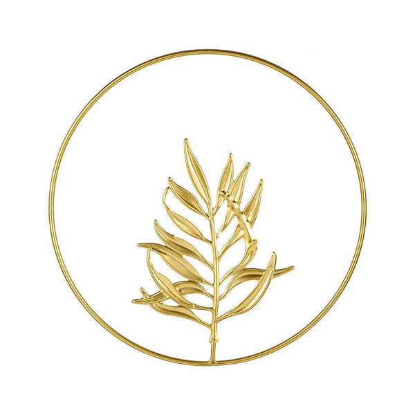 Nordic Style Luxury Metal Wall Hanging Decor For Living Room Bedroom Sofa Background Creative Art Wall Hangings