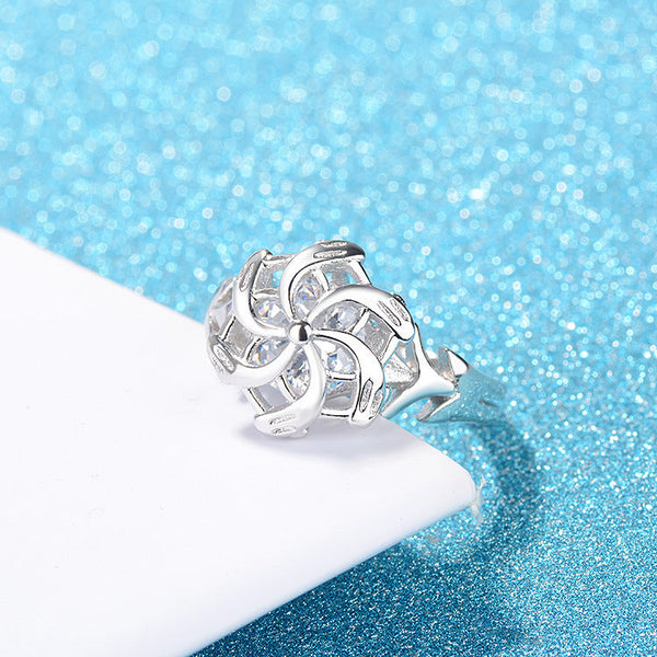 Galadriel Nenya Ring Of Water Hobbit Elf Three Great Fashion Women Girl Jewelry High Quality Fan Gift Rings