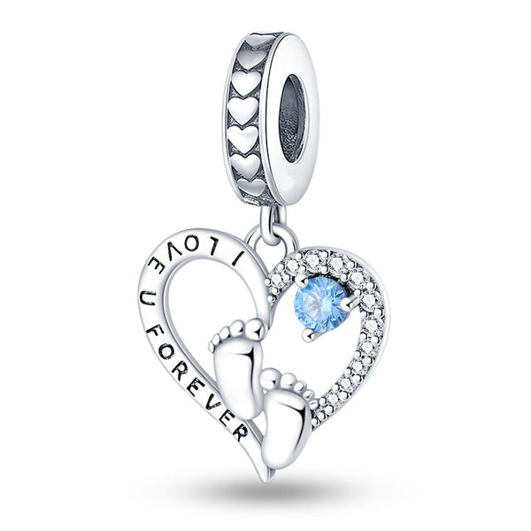 Veile Studios Mother's Day Heart Shaped Pendant For Birthday Gift Diy Jewelry Accessories Necklaces & Pendants