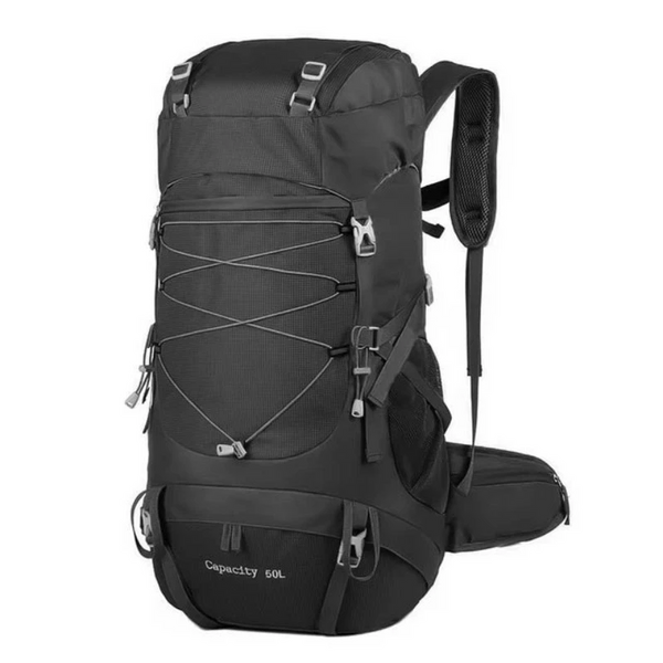 Westtune 50L Hiking Backpack With Rain Cover Multifunctional Mountaineering Bag Outdoor Rucksack For Travel Trekking Camping Daypacks