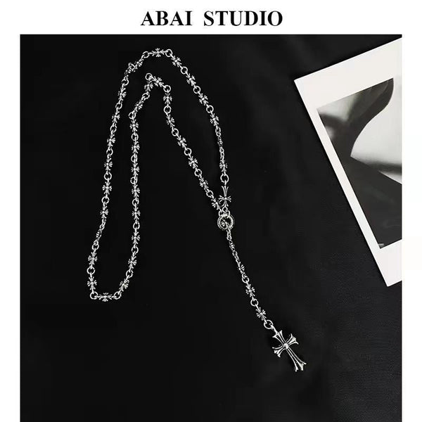 Classic Cross Necklace Set Chain Necklaces & Pendants