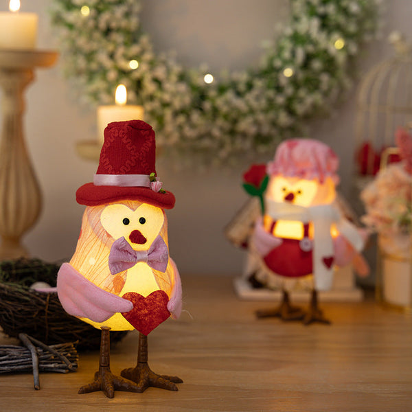 Luminous Bird Creative Desktop Ornament Figurines