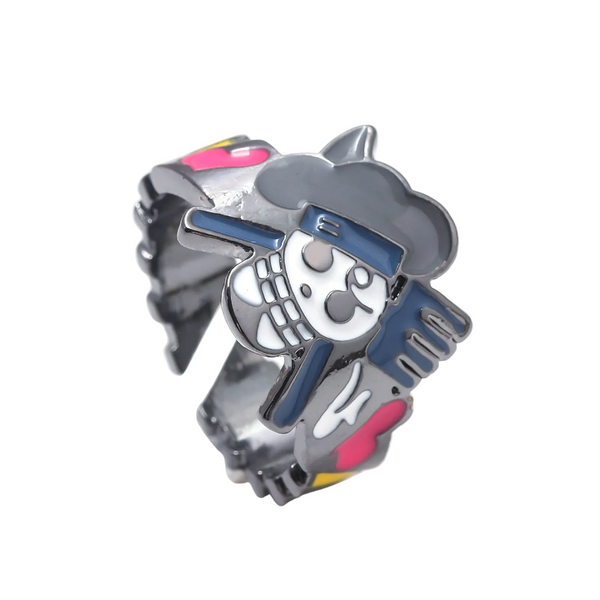Anime Peripheral Skeleton Jewelry Ring Rings