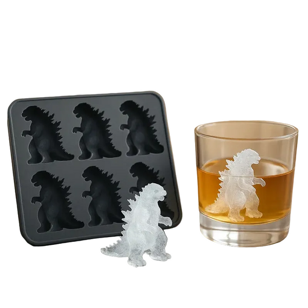 Godzilla Ice Mold: Silicone Kitchen For Baking Candles Soaps Trays Home Decor & Gifts Soap Moulds