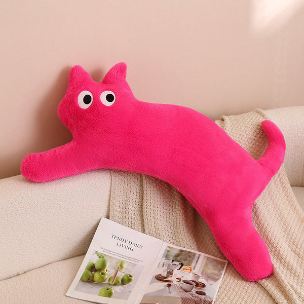 Dopamine Long Bar Cat Pillow Plush Toy Living Room Cushion Plush Toys